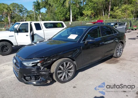 2021 Audi A4 Premium 40 Tfsi Quattro S Tronic z USA, uszkodzony, nr VIN WAUABAF44MA074923